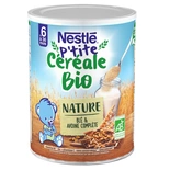 Nestle Cereals Plain Oat & Wheat Organic from 6 mounths 240g