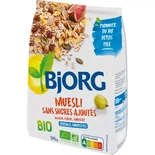 Bjorg Organic Muesli no sugar added 375g