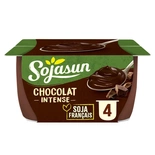 Sojasun Chocolate soya yogurts 4x100g