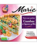 Marie King Prawn pie with grilled vegetables 350g