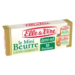 Elle & Vire Mini Gourmet Butter Half-salt 16x12.5g