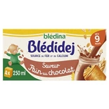 Bledina Bledidej Pain au Chocolat flavor 4x250ml from 9 months