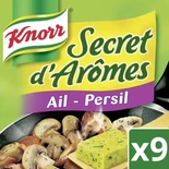 Knorr Aromas Secret Garlic & Parsley x9 cubes 90g