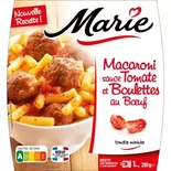 Marie Macaroni with Tomato sauce et meatballs 280g