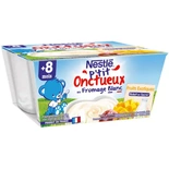 Nestle P'tit Onctueux Exotic Fruits cottage cheese 4x100g from 8 months