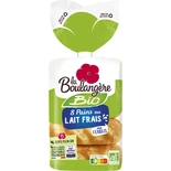 La Boulangere Pain au lait Organic (milk brioche) x8 280g