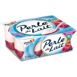 Yoplait Perle de Lait Raspberry yogurts 4x125g